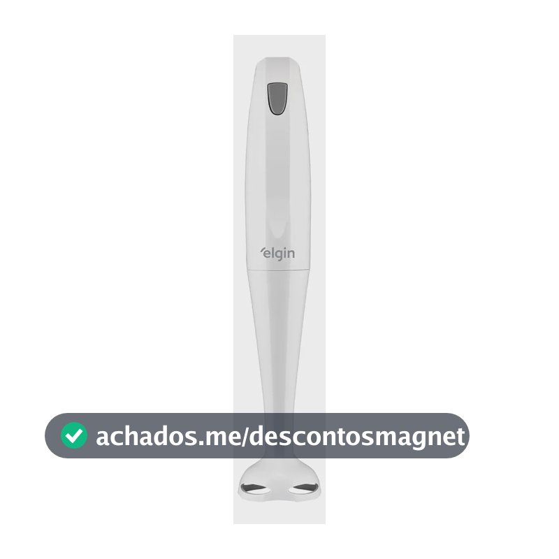Mixer De Mão Portátil Branco 200w Com Copo 700ml MIX1002 Elgin