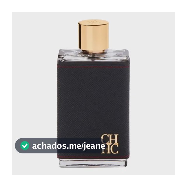 Perfume Carolina Herrera CH Men Eau De Toilette 200ml Masculino