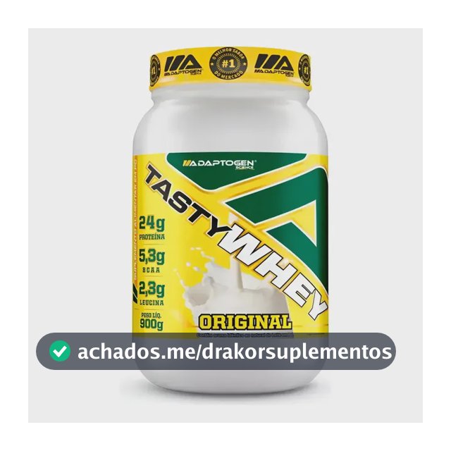 Whey protein Adaptogen Science Tasty Gourmet 3w em pó Sem sabor x 900g