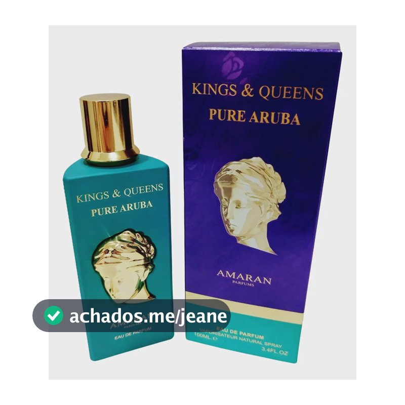 Perfume Amaran Kings & Queens Pure Aruba Eau De Parfum 100ml