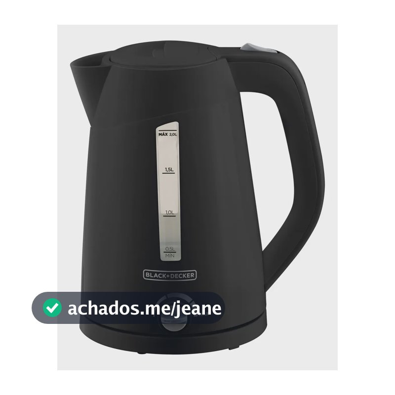 Chaleira Elétrica 2L BLACKDECKER K2200 Com Desligamento Automático