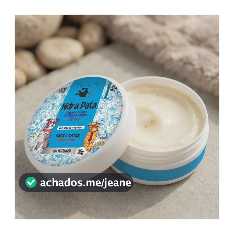 Hidratante Para Patas E Focinhos Natural Pet Life 35g