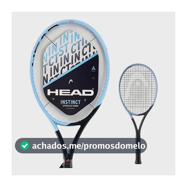 Raq Tênis Instinct Team 2025 285g Adulto Aro 100 Sem Corda