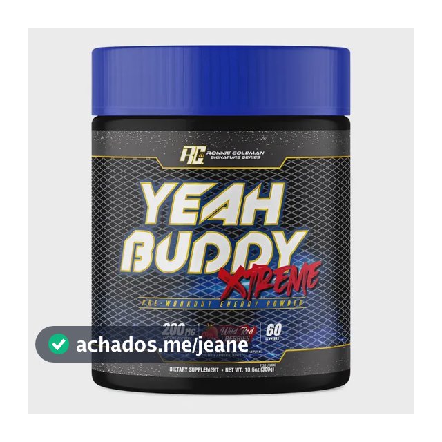 Pré Treino Frutas Vermelhas Pote 300g Xtreme Ronnie Coleman