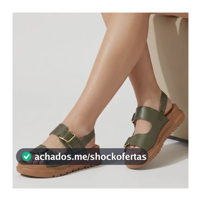Sandalia Ortopedica Modare Ultraconforto Plataforma Feminina