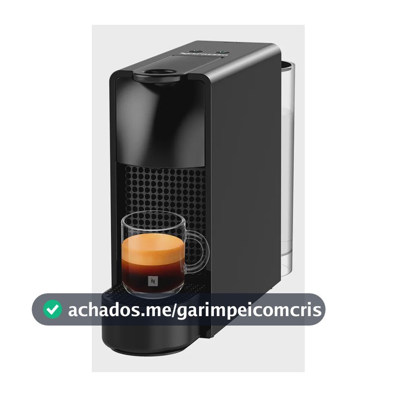 Cafeteira Nespresso Essenza Mini Preta 127V