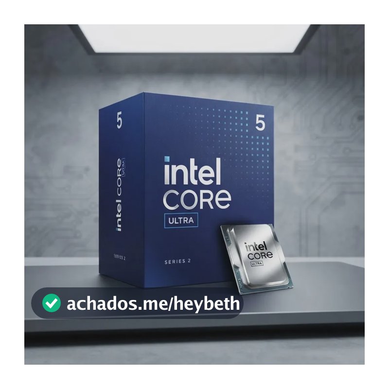Processador Intel Core Ultra 5 225f Lga 1851 4.9ghz Maxturbo