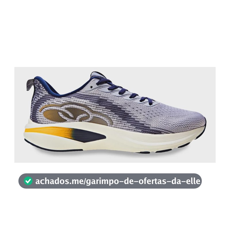 Tênis Esportivo Masculino Voa 2 Olympikus Lunmho Liso 39 Br