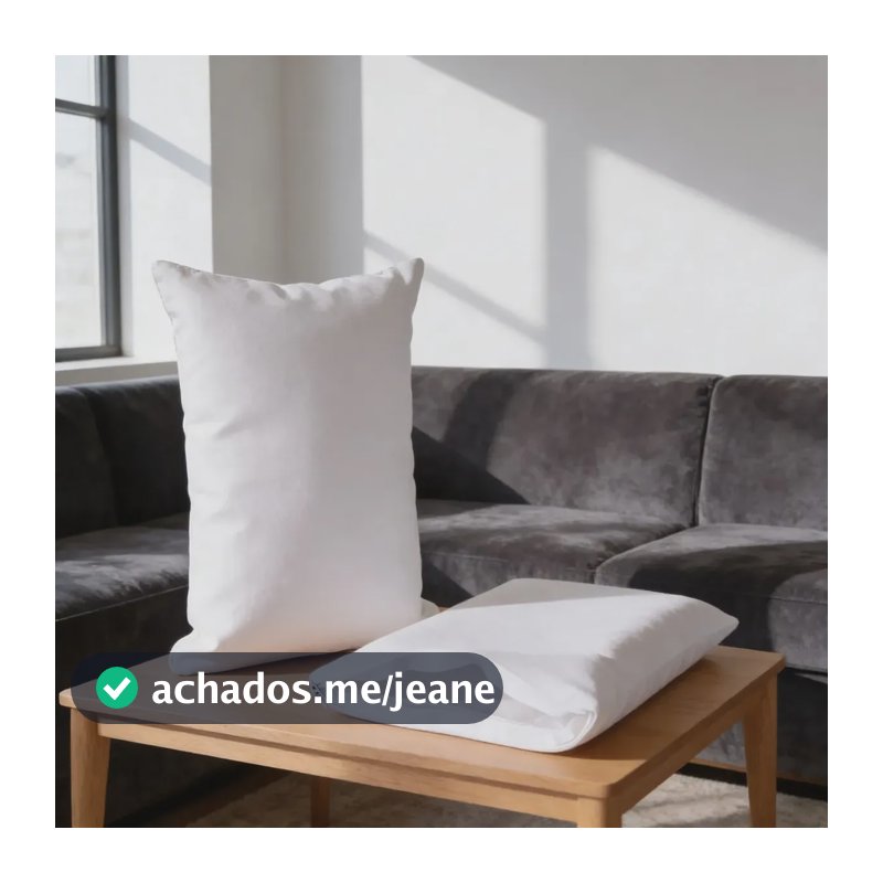 10 Capas De Almofada 20x30 Para Sublimação Branco / Colorido Branco Capa De Almofada