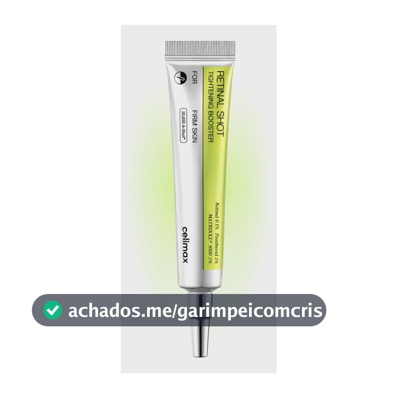 Celimax Retinal Shot Tightening Booster 15ml Pele Corean Todo Tipo De Pele Dia/noite