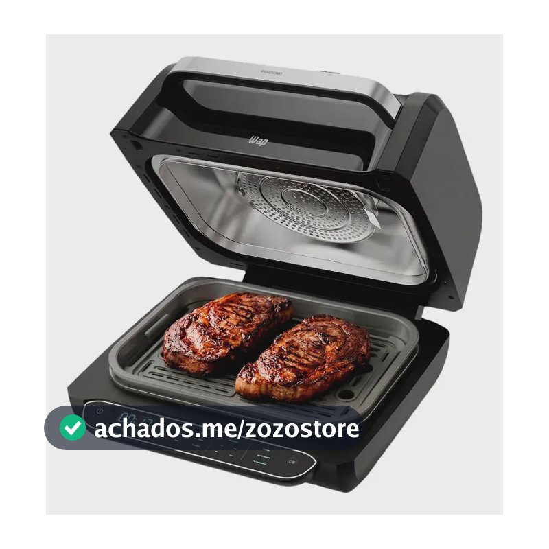 Fritadeira Elétrica Air Fryer 8 em 1 Wap Barbecue Heat Digital Wc Ab1030 127V
