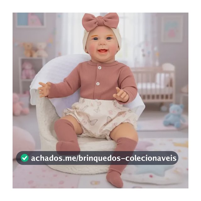 Bebê Boneca Reborn Menina Fofinha Corpinho Silicone Mayze