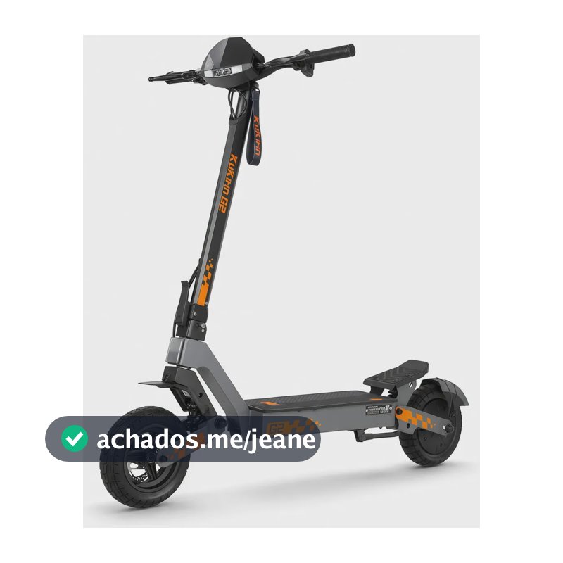 Kukirin original G2 Patinete Elétrico Scooter 800w 45 Km/h 15 Ah Máx 48V Bateria de bateria de lítio 18650 Versão 2026