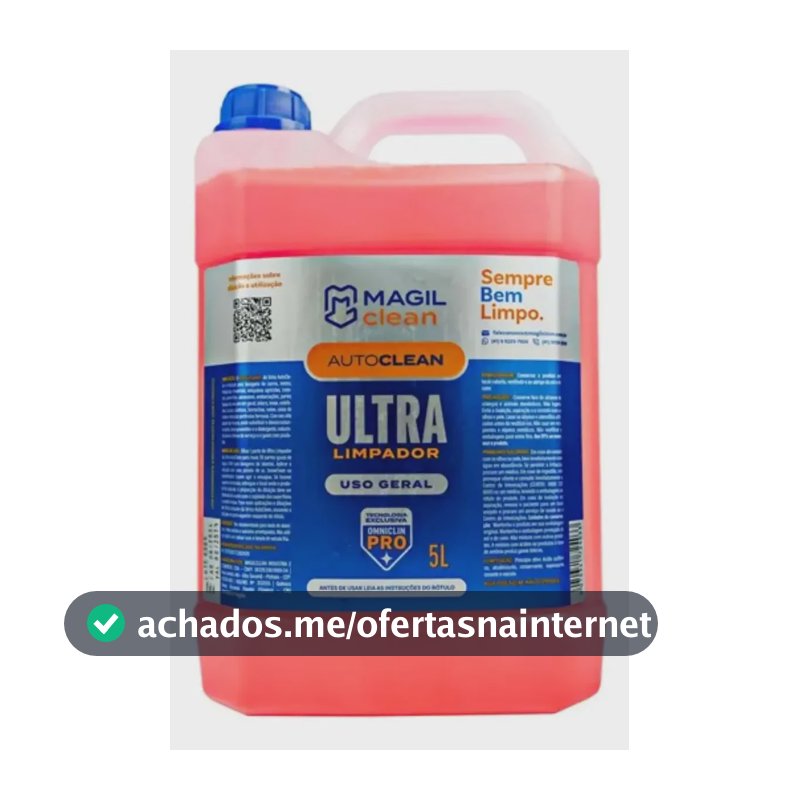 Autoclean Ultra Limpador Lavagem 5l Magil Clean