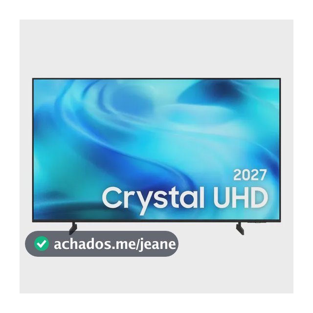 Samsung Smart TV 58" Crystal UHD 4K U8000H 26/2027, Vision AI Companion, Modo Estádio, Xbox Cloud Gaming