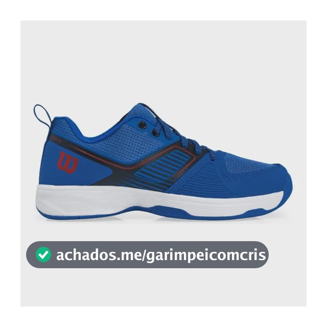Tênis Wilson Ace 3.0 All Court Azul Preto E Vermelho