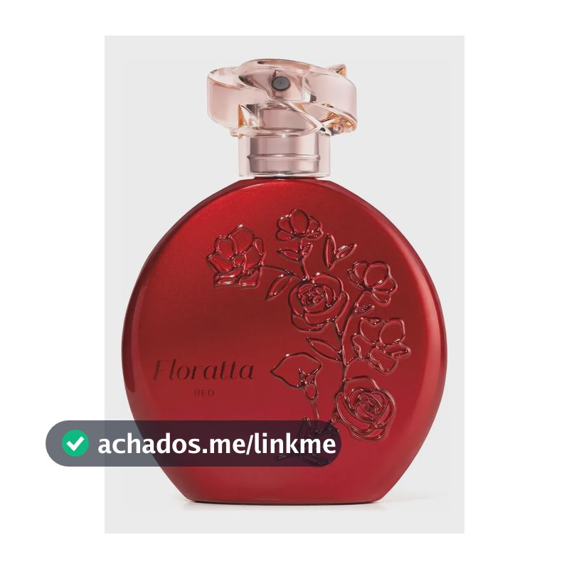 Floratta Red O Boticário Desodorante Colônia Perfume Feminino Original 75ml