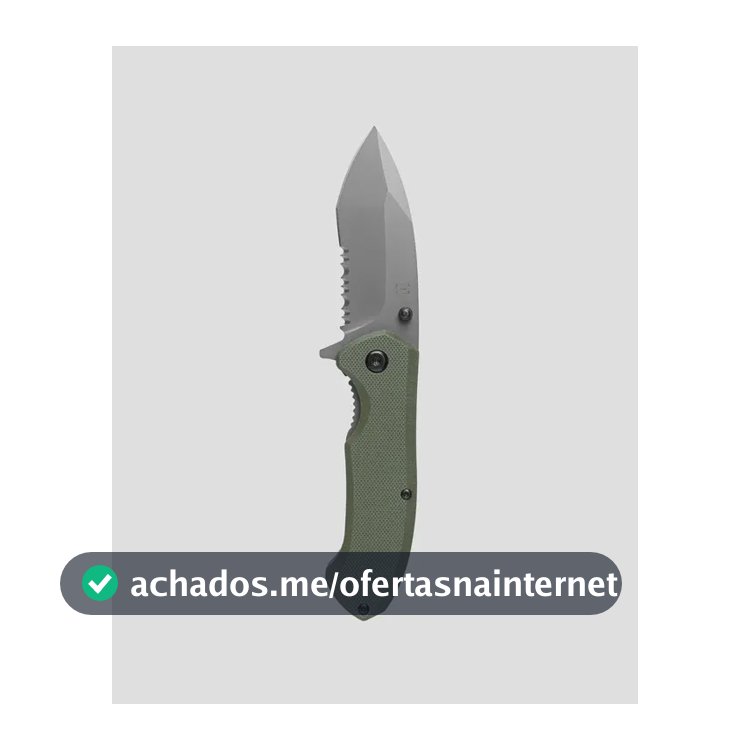 Canivete Tático Cuvier Invictus Cor Verde