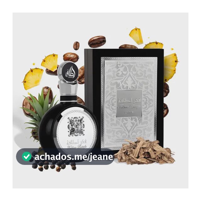 Perfume Árabe Fakhar Black Lattafa Masc Edp 100ml