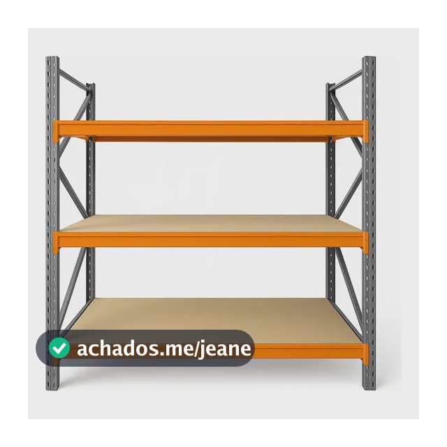Mini Porta Pallet Palete Inicial Slim Com Mdf Cru 200x120x60 Não Possui