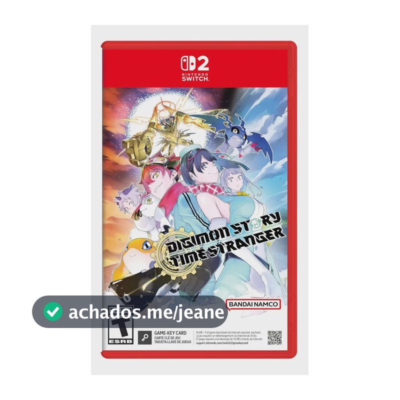 Jogo Digimon Story Time Stranger Switch 2