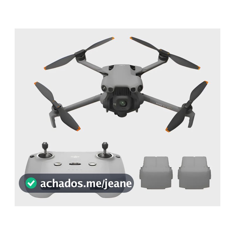 Drone Dji Mini 5 Fly More Combo Sem Tela Dji066 Cinza