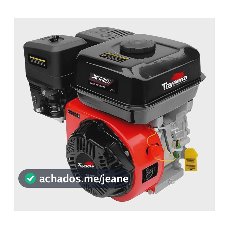 Motor Gasolina 7hp 4t Partida Manual Multiuso Te70x Toyama