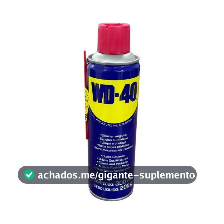 WD-40 LIMPADOR MULTIUSO DESENCRAVANTE AUTOMOTIVO 300 Ml LIMPADOR