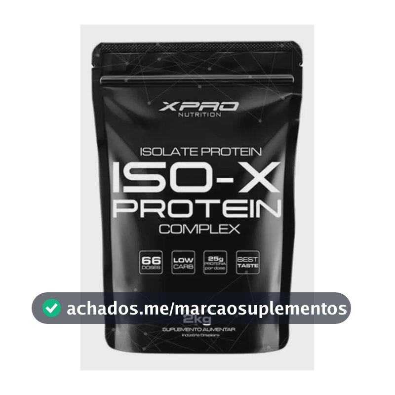 Isox Protein Complex Refil 2kg Sabor Baunilha - XPro Nutrition