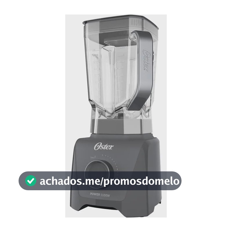 Liquidificador Oliq606 1100 Full 3,2l Cinza Oster