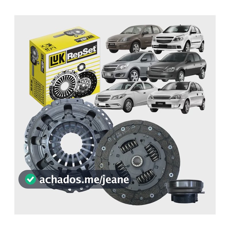 Kit Embreagem Luk Corsa Agile Celta Classic Montana Prisma Agile / Celta / Classic / Corsa / Montana / Prisma