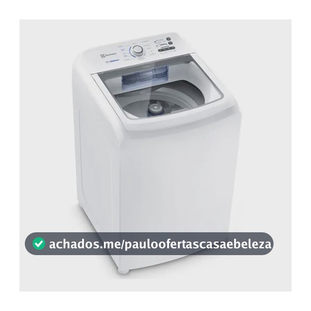Máquina de Lavar Electrolux 15kg Branca Essential Care com Cesto Inox e Jet&Clean LED15