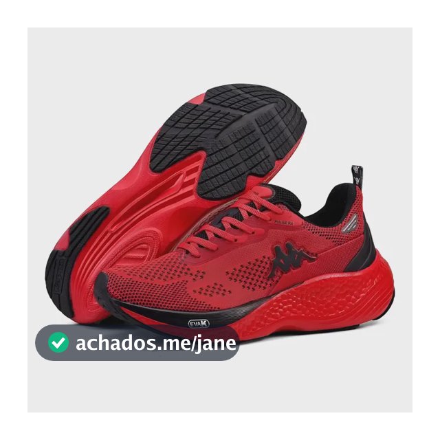 Tênis Kappa Pulse Rx Unissex Corrida Conforto