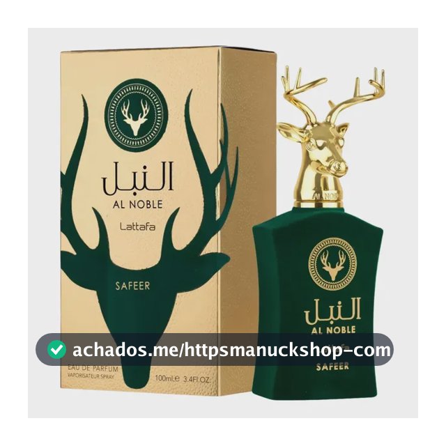 Perfume Arabe Lattafa Al Noble Safeer Original Eau De Parfum 100ml