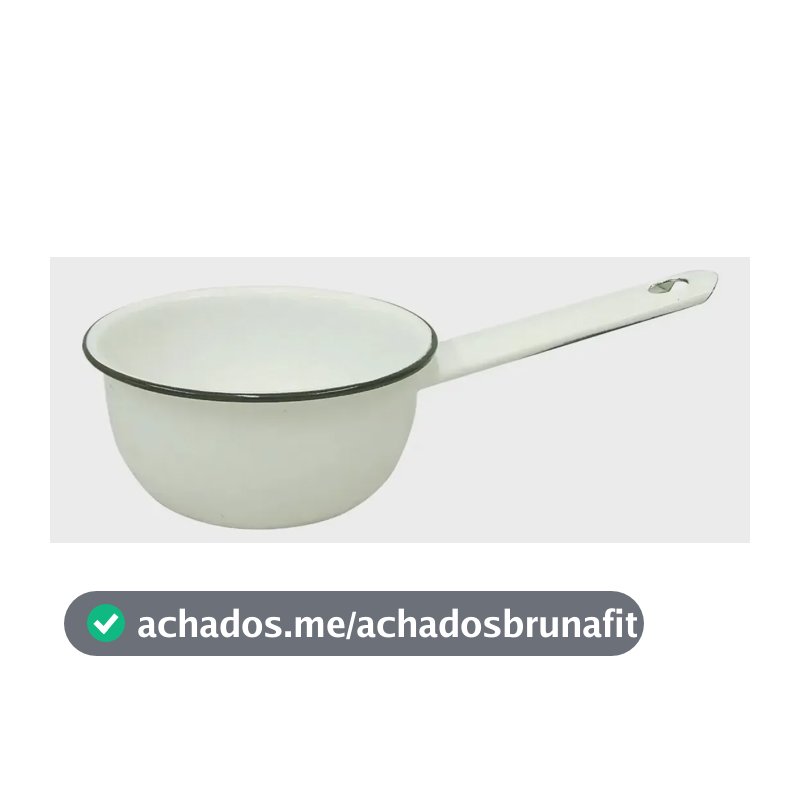 Panela Panela Papeiro Esmaltado 12 Metallouça Branco Branco Branco