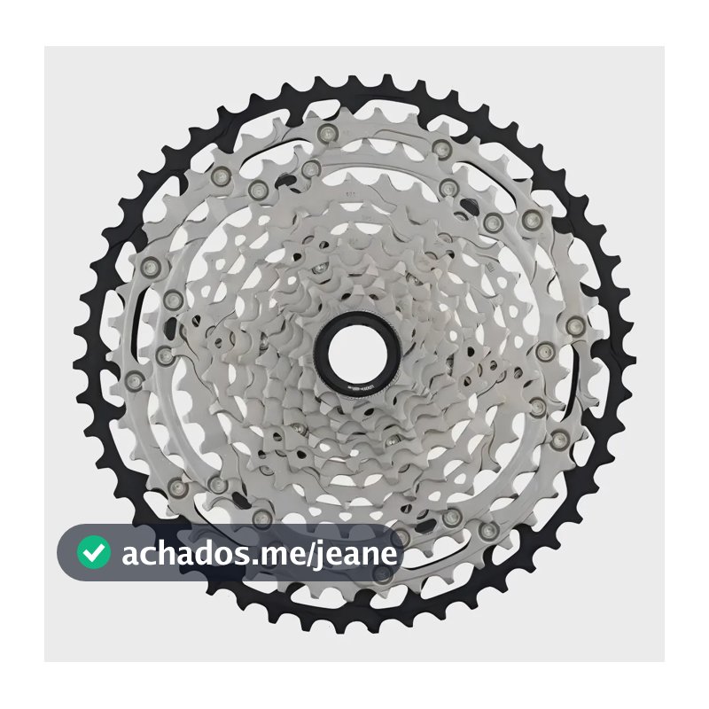 Cassete Shimano Cs-m7100 Slx 10/51 12 Velocidades - Bulk Prateado