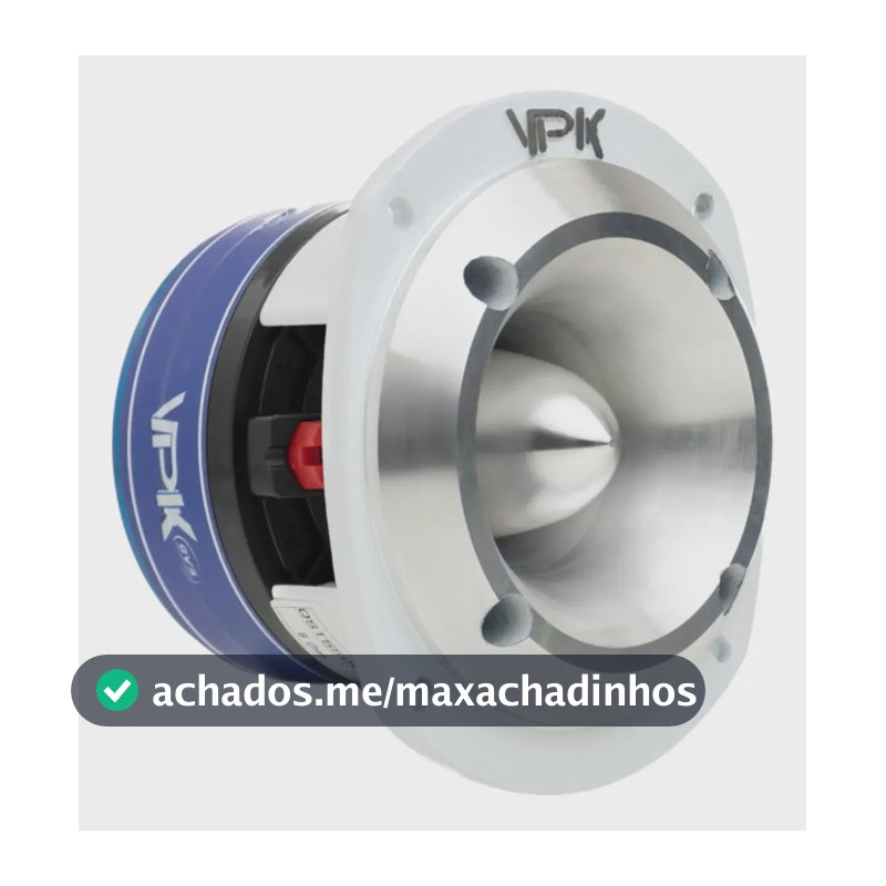 Super Twitter Qvs 550 Trio 180 Rms Vpk 8 Ohms Branco