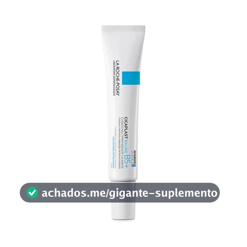 Creme Multirreparador Pele Sensível Cicaplast Baume B5+ La Roche-Posay 20ml
