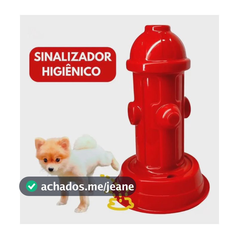 Postinho Hidrante Educador Sanitário Pet Xixi Certo Promoção