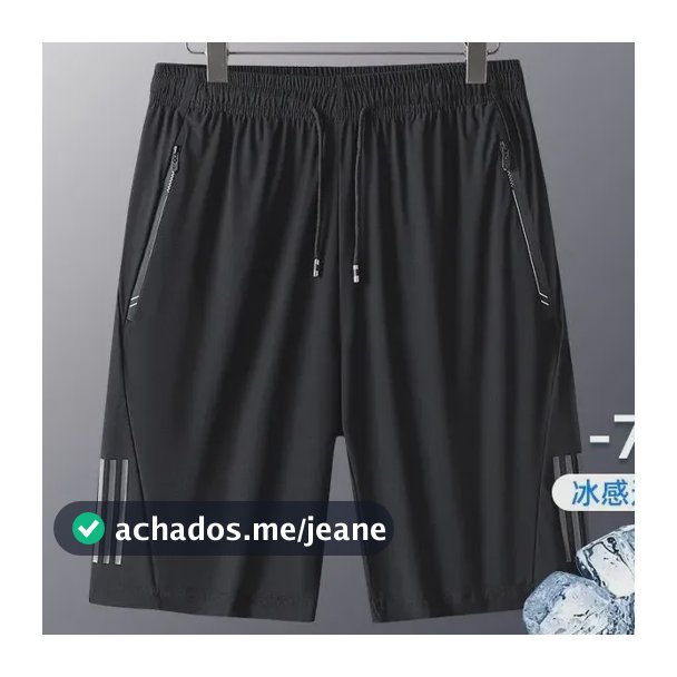 Shorts Desporto Para Homens Importado Secagem Rápida Bermuda