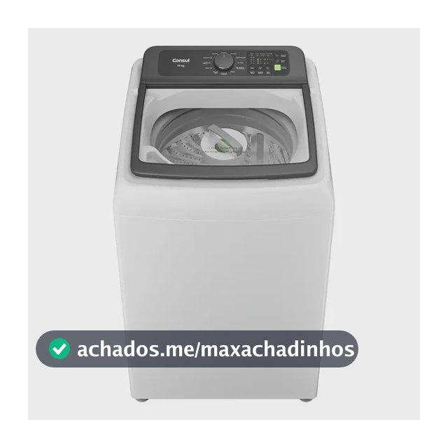 Máquina de Lavar Consul 14Kg Branca com Modo Eco - CWN14AB