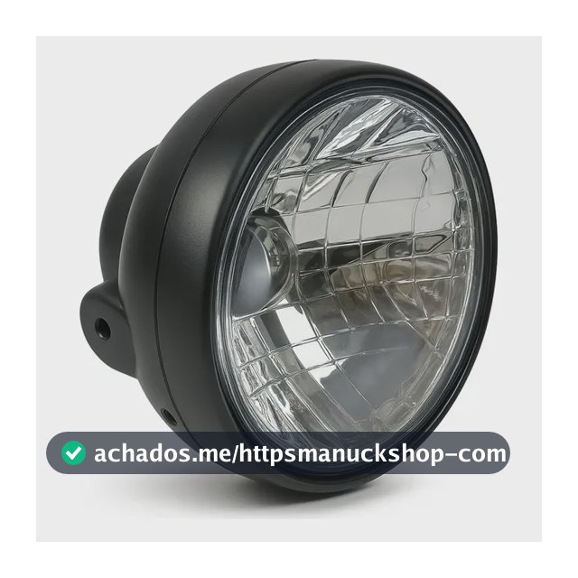Farol Titan 125 Ks Es Fan 2000 A 2009 Aro Preto Ambos Lados