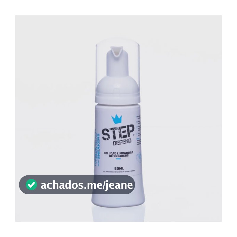 Espumador Para Limpeza De Tênis - Step Defend - Pump