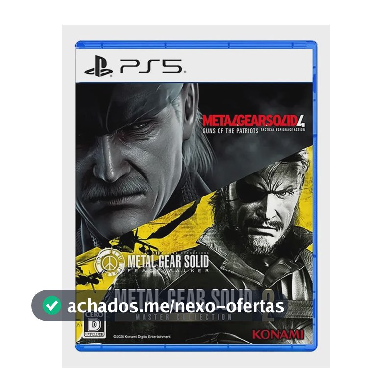 Metal Gear Solid Master Collection Vol. 2 Ps5 Latam