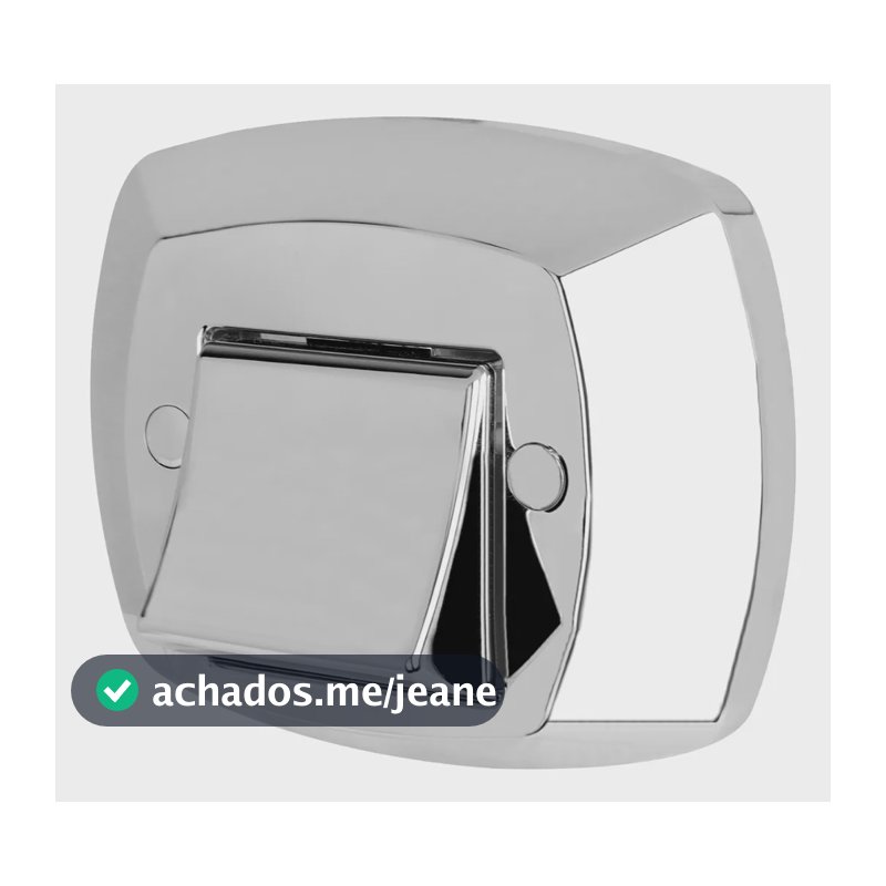 Acabamento Válvula Descarga Cromado Hydra Docol Deca Fit Abs