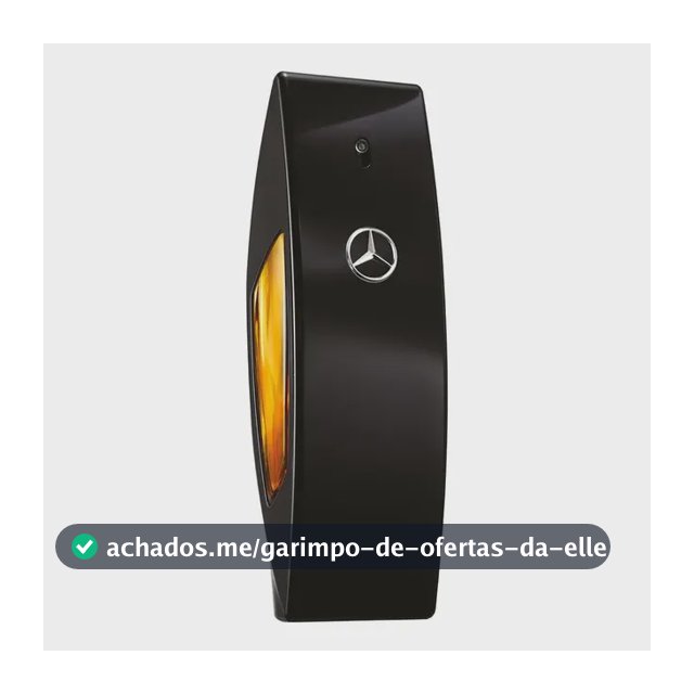 Perfume Mercedes-Benz Club Black Eau de Toilette Masculino 100 ml