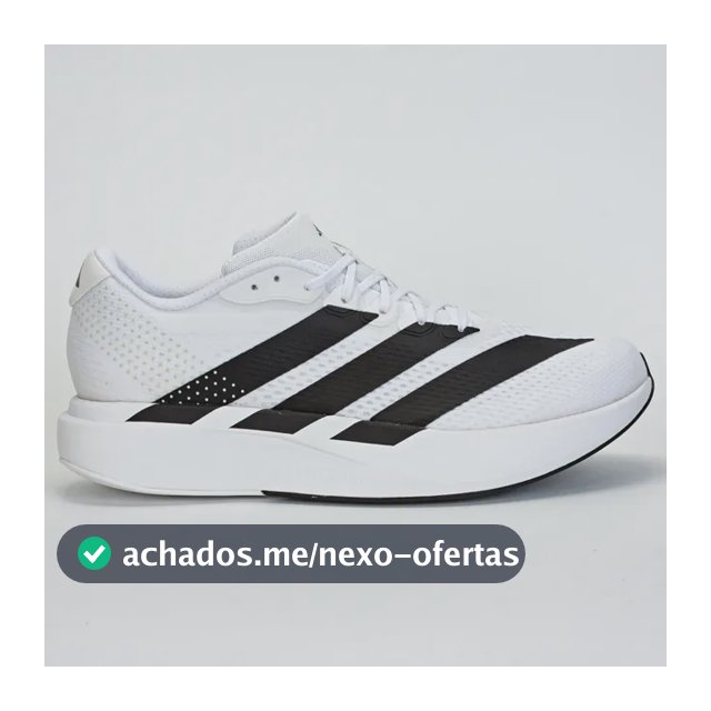 Tênis adidas Adizero Pacer Unissex Corrida Branco/preto 39