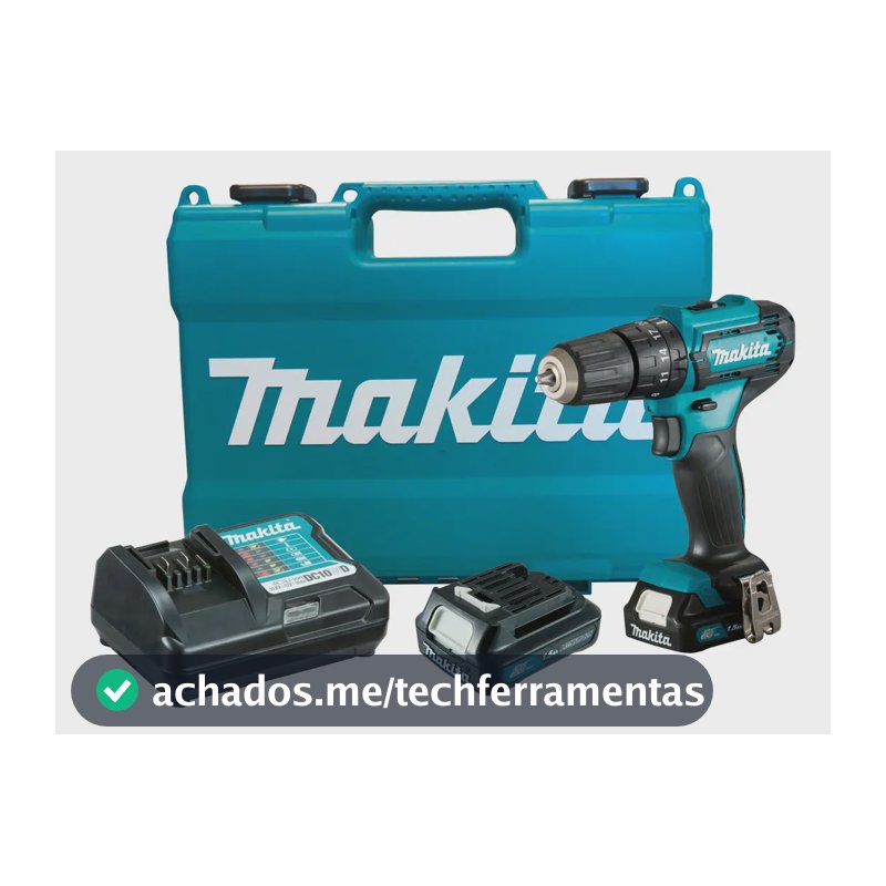 Furadeira Parafusadeira Impacto 12v 2bat Hp333dwye Makita