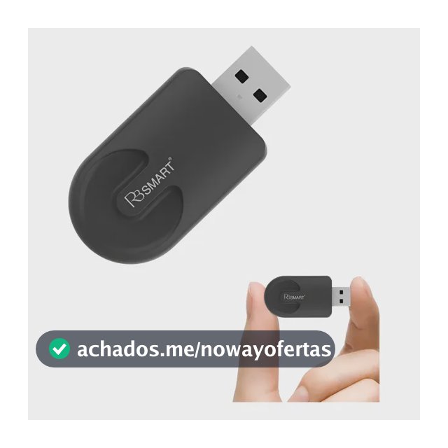 Adaptador Sem Fio compatível Apple CarPlay / Android Auto com conexão automática Xuda RB Smart