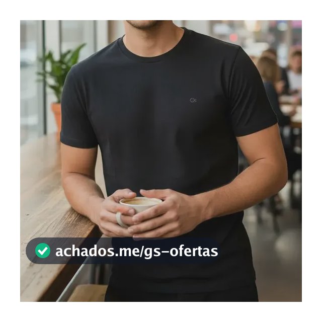 Camiseta Masculina Básica Slim Algodão - Várias Cores Ogochi